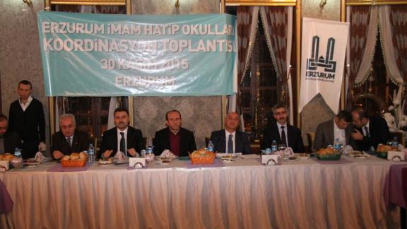 Erzurum İmam Hatip Okulları Koordinasyon Toplantısı Yapıldı