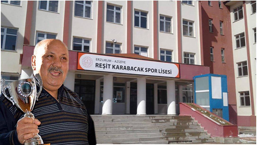 Milli Güreşçi Karabacak'a Erzurum Milli Eğitimden Vefa