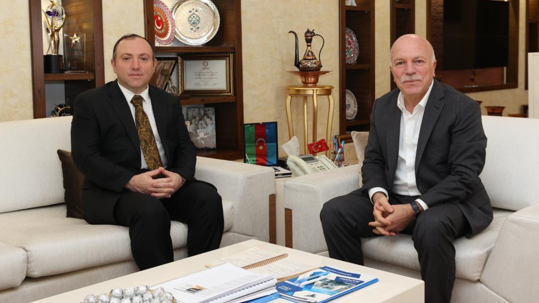 İl Milli Eğitim Müdürü Yakup Yıldız'dan Büyükşehir Belediye Başkanına Ziyaret