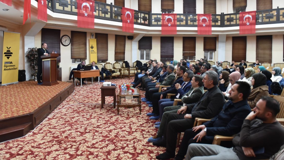 Erzurum Öğretmen Akademileri Açılış Programı